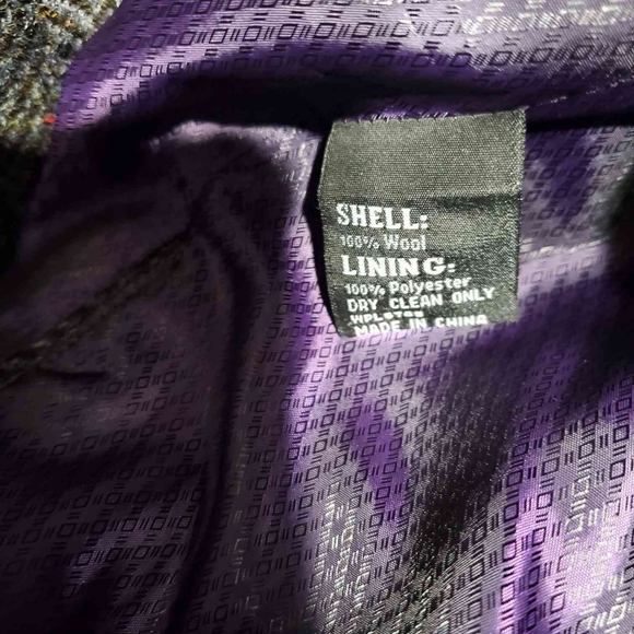 Dublin Jacket W/Insert | Gray | 54R | 100% Wool | RRR Coats - Picture 4 of 4